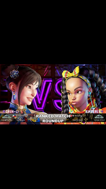 Kuya Kalbo SF6 Ranked Match Roundup. Chun Li Master Rank [Hori Fight Stick]