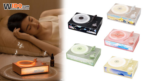 🎵 Vintage-Inspired 1500mAh Bluetooth Speaker with Atmosphere Light – A Perfect Gift! ✨