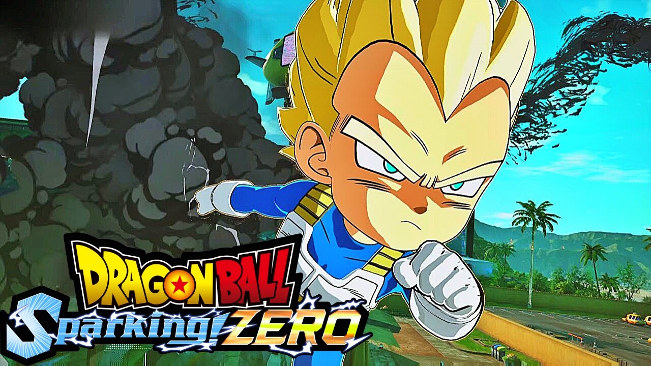 Dragon Ball Z Sparking Zero Vegeta Mini Super saiyan NO COMMENTARY