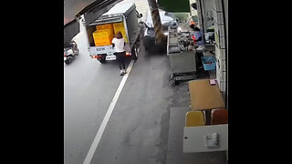 Un poste previene una posible tragedia en China
