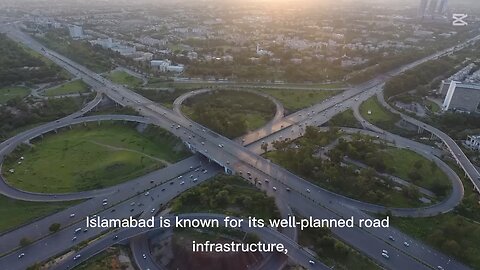 how Islamabad control traffic 🚦 on highway interchange