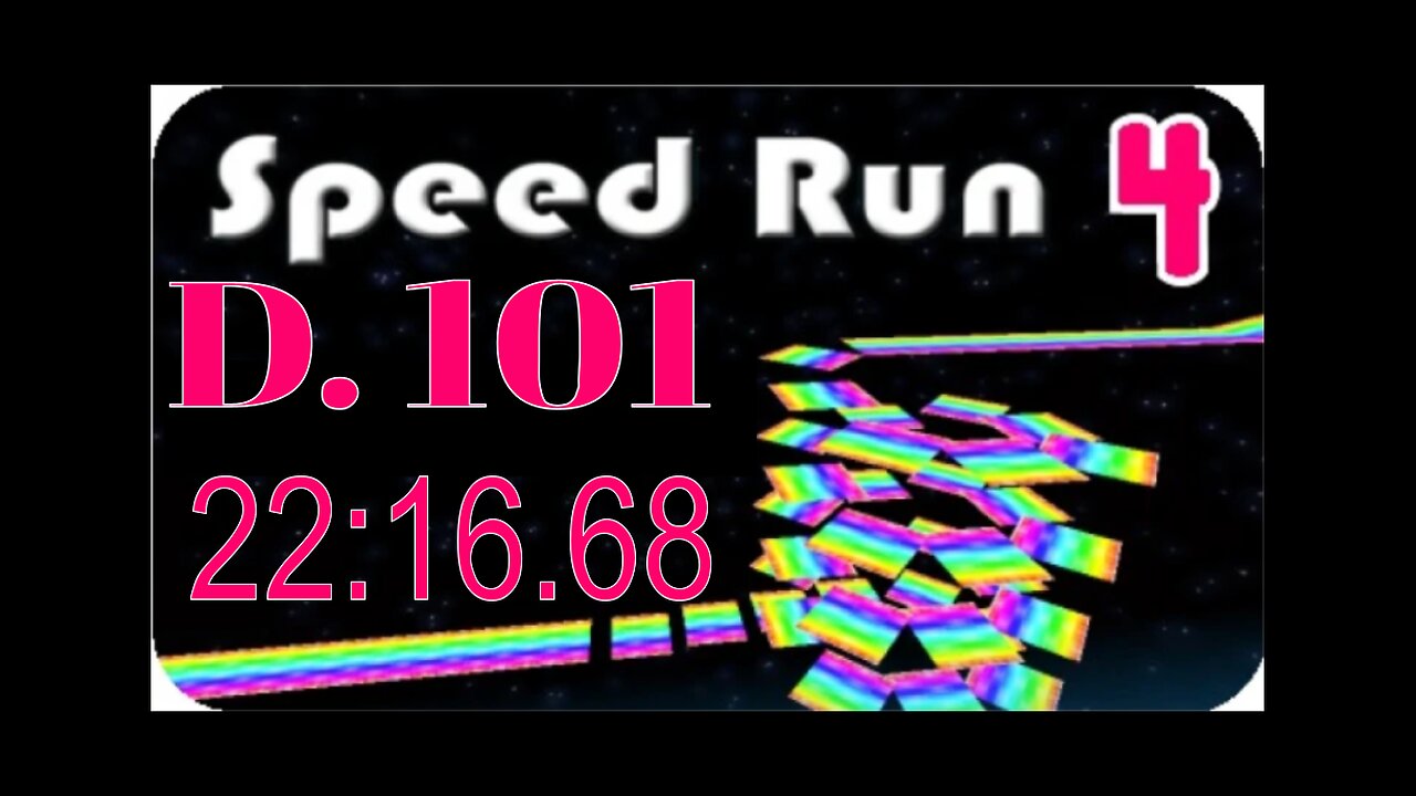 Roblox Speed Run 4: 45 Classic Levels in 22:16.68