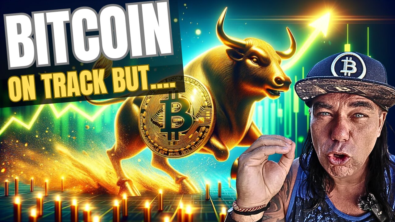 BITCOIN ON TRACK BUT ALWAYS BE PREPARED!!!