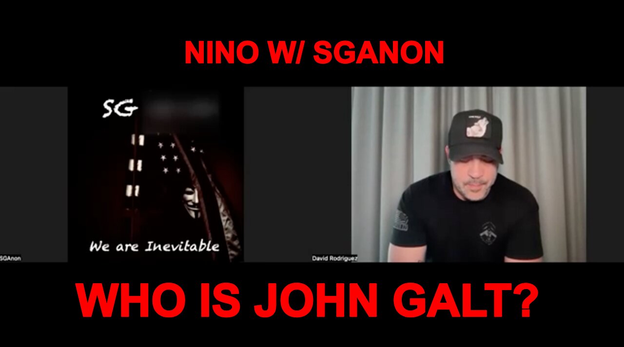 NINO W/ SGANON WEIGH IN ON THE Charlie Kirk ASSASINATION. WHO IS John Galt?