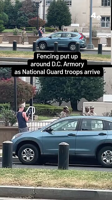 Trump Deploys 800 National Guard Troops to D.C. for Security Duties #nationalguarddc #japd