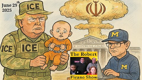 US bombs Iran, Trump deporting babies, Harbaugh in court, Trade talks stop!