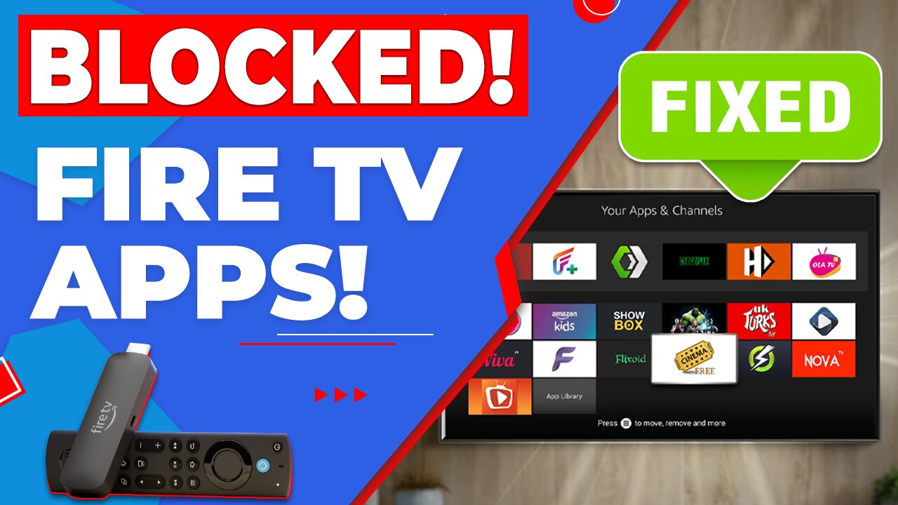 🚨 Fire TV Apps Disabled! (Here's Why & How to Fix) ✅