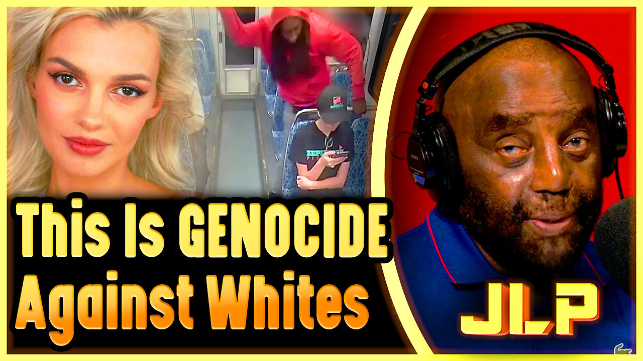 Ukrainian Refugee STABBED on Train - JLP: 'This Is GENOCIDE Against Whites'