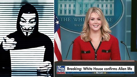 Anonymous Just Released A Chilling Video "The White House Is About To Drop Proof Of Aliens"