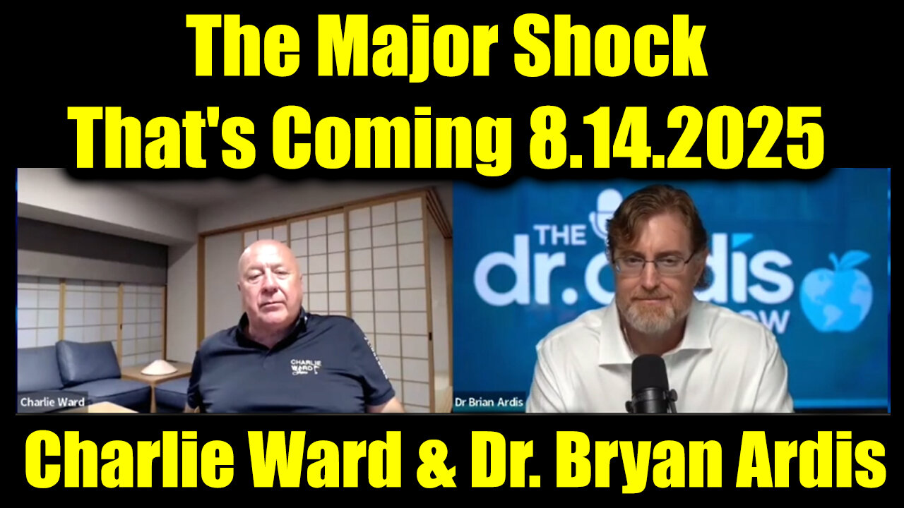 Major Shock. 8-14-25-AT-2PM-CST-05T-EST #TRUTH