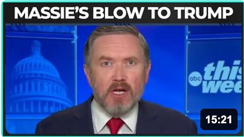 Massie's DEVASTATING Blow To Trump