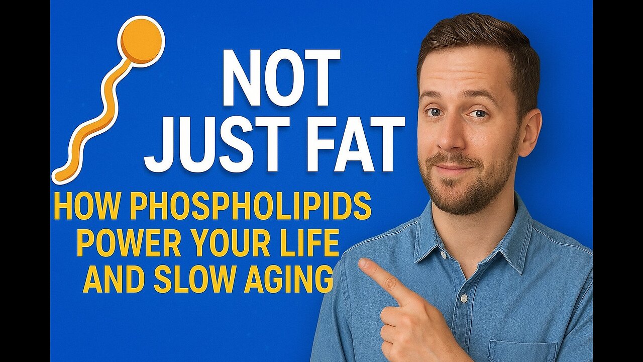 Not Just Fat: How Phospholipids Power Your Life and Slow Aging
