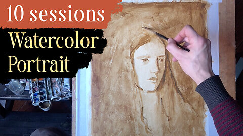 Taking Watercolor Portraiture to the Next Level | Part 1/10