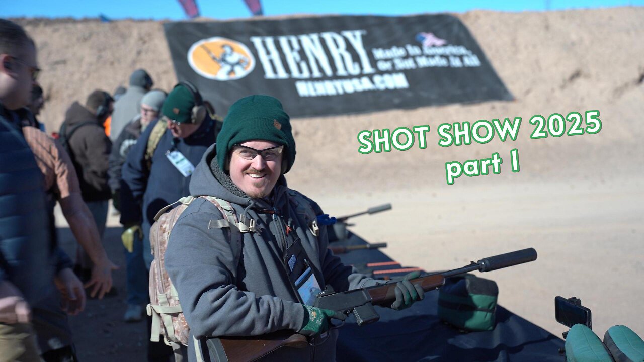 SHOT SHOW 2025 PART 1 - Range Day!