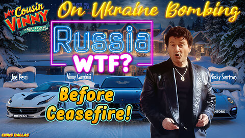 Vinny On Ukraine Bombing Russia Before Ceasefire – WTF? Are You Kidding Me? Where’s the F'N Peace?