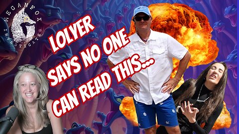 FETAL ATTRACTION: LOLYER SAYS NO ONE SHOULD READ THIS?!