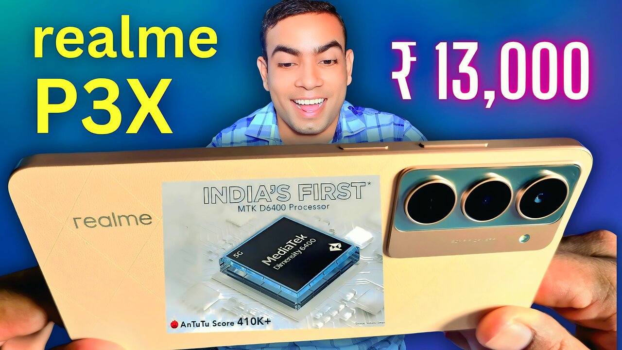 Realme P3X 5G Smartphone 😯 WOW super