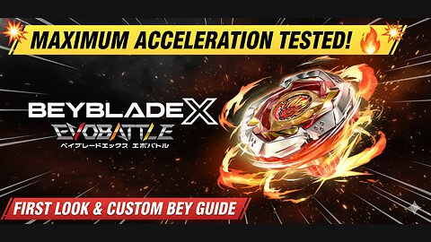 I TRIED BEYBLADE X EVOLUTION! | BEYBLADE X EVOBATTLE | First Look | Custom Bey God Tier!