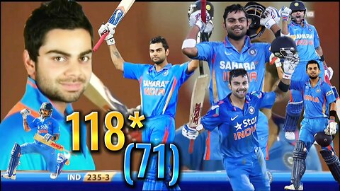 Virat Kohli 118 (121) vs Australia | ODI Masterclass 2010