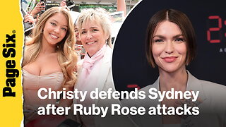 Christy Martin defends Sydney Sweeney after Ruby Rose blames her for the film's box office failure