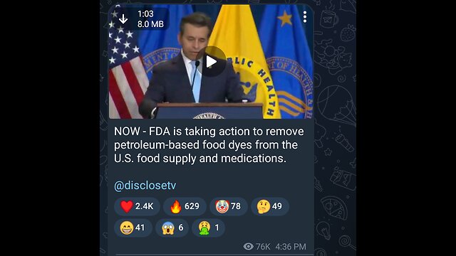 News Shorts: FDA is Removing Petroleum Based Food Dyes in USA Food and Meds