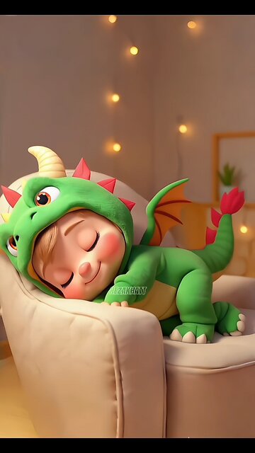 The mini dragon didn’t last long