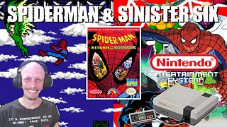 SpiderMan & Return of the Sinister Six (NES): Stop Dr. Octopus & the Gang from Taking Over the World