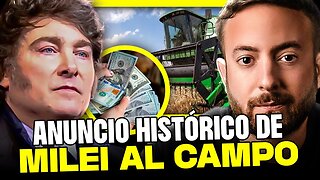 🚨 DISCURSO Histórico de MILEI al Campo | Agustín Laje