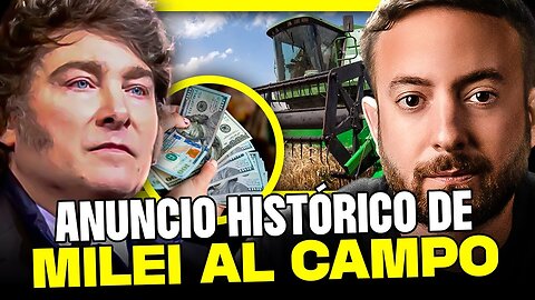 🚨 DISCURSO Histórico de MILEI al Campo | Agustín Laje