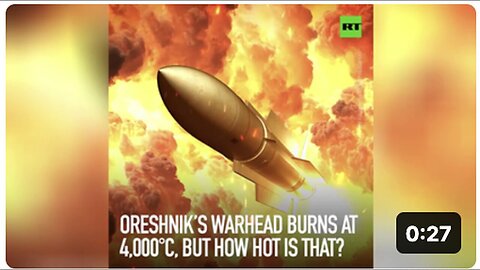 "Illustration of Oreshnik Power"