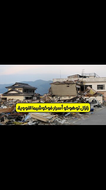 زلزال توهوكو: أسرار فوكوشيما النووية #زلزال_توهوكو #اليابان #فوكوشيما