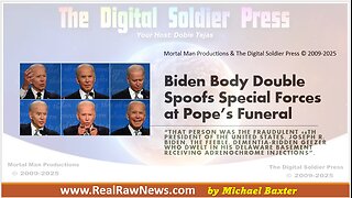 Biden Body Double Spoofs Special Forces at Pope's Funeral