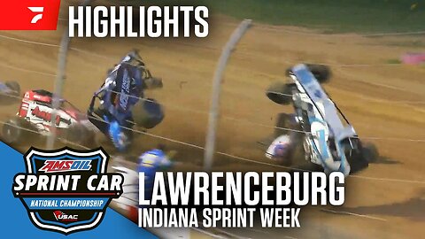 Highlights: USAC Indiana Sprint Week At Lawrenceburg Speedway (7/27/2025)