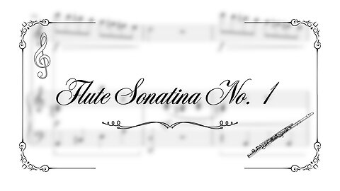 Flute Sonatina No. 1 by Caracophony