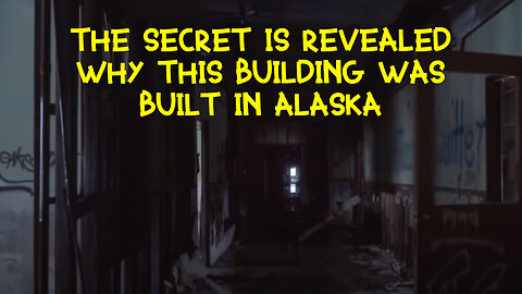 INCREDIBLE Abandoned building in Alaska only now reveals secret of construction!!!