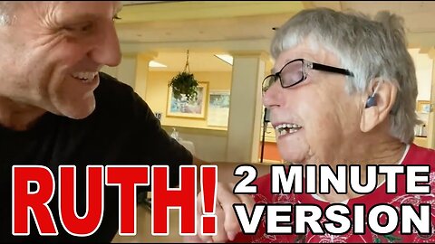 David & Ruth - best bits (Ruth knows the Truth!). Spreading love on flat earth x