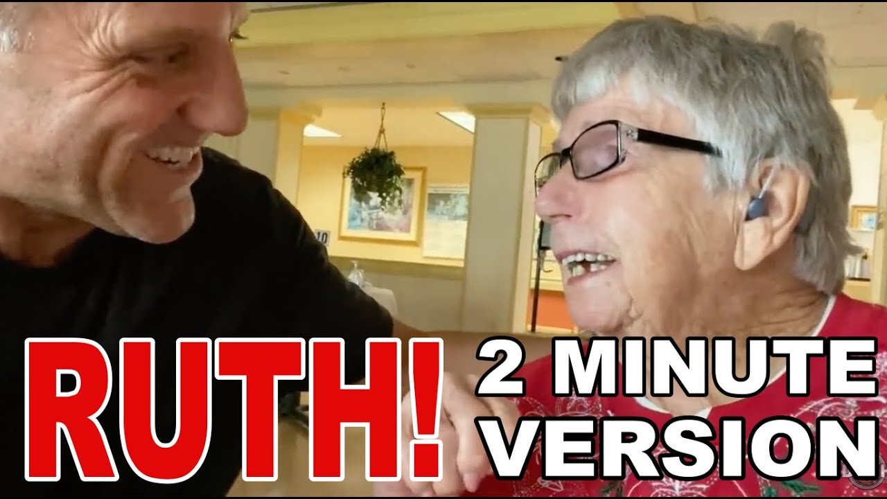 David & Ruth - best bits (Ruth knows the Truth!). Spreading love on flat earth x