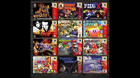 N64 NA Box Art - NA Games