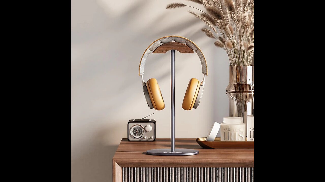 Wooden Headphone Hanger For Storage