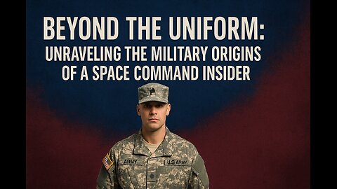 🧑‍🚀 29. Beyond the Uniform: Unraveling the Military Origins of a Space Command Insider