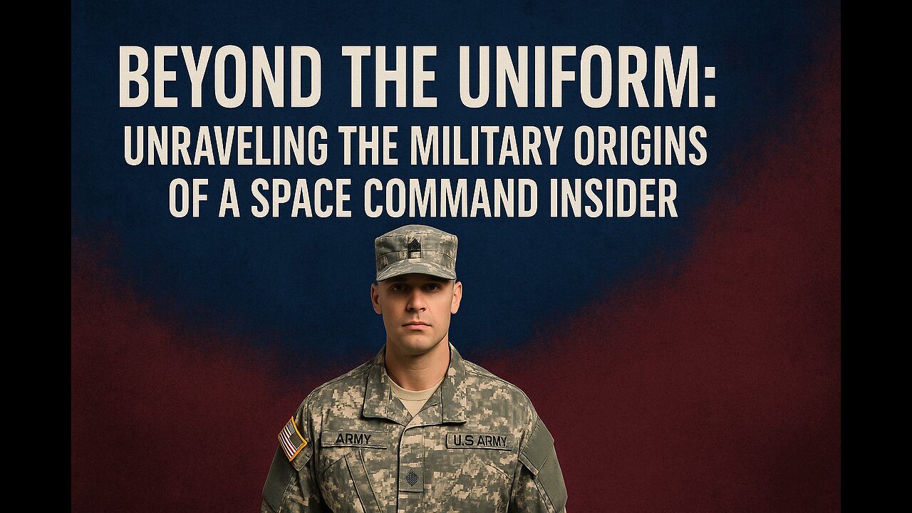 🧑🚀 29. Beyond the Uniform: Unraveling the Military Origins of a Space Command Insider