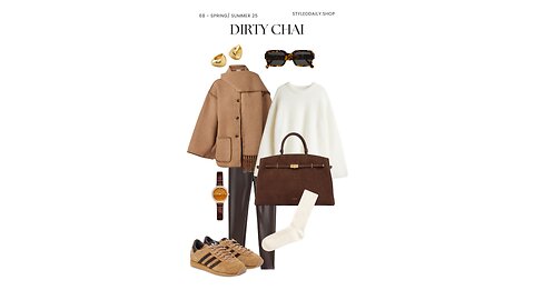 "Dirty Chai & Whipped Cream" – Spring Outfit Inspiration | Styled Daily