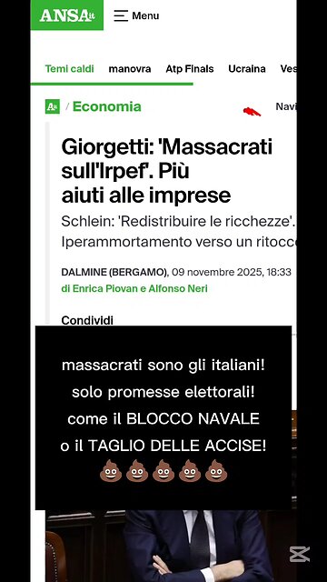 la notizia del giorno
