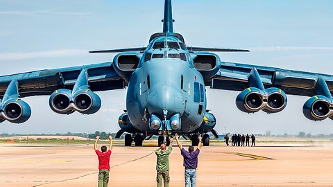 THE LARGEST AIRCRAFT EVER BUILT IN THE WORLD