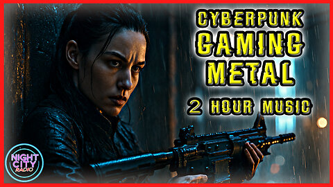 Dark Cyberpunk Industrial Metal Music for FPS games - High-Octane Mix