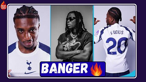 Stonebwoy refix his hitz song ''overload'' for kudus tottenham unveiling,