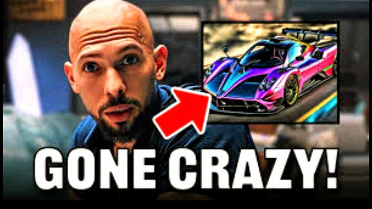 Andrew Tate Buys A Knew $7,000,000 Pagani Huayra BC