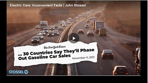 "Uncomfortable Facts About Electric Vehicles"