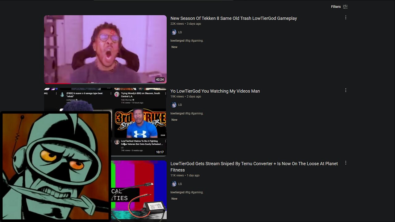 Laughing at Lowtiergod videos and other stuff