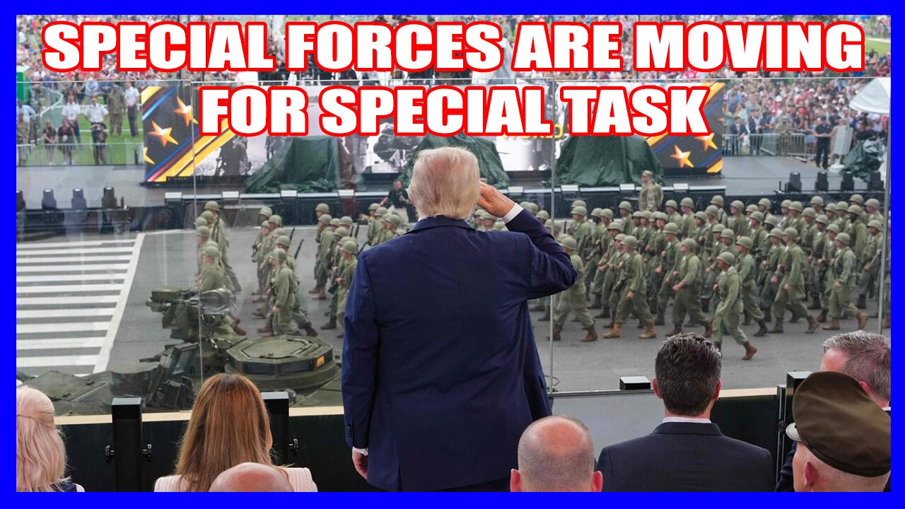 SPECIAL FORCES ARE MOVING IN UNDER EBS COVER